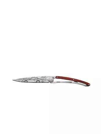 DEEJO | Taschenmesser Korallenholz Titan YOUNGTIMER 37G | 